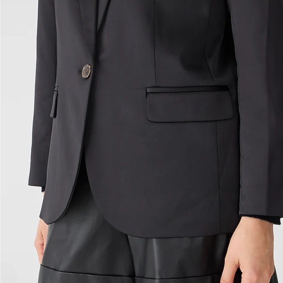 J.Crew Collection Alfie satin blazer - Picture 3 of 13